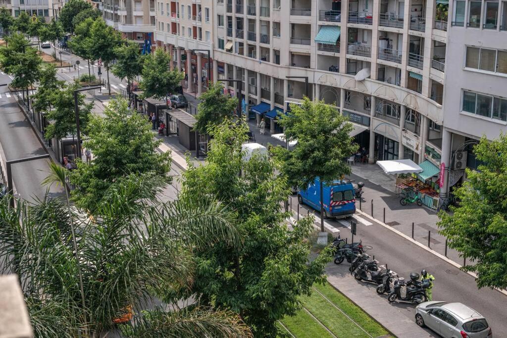 니스 Le Balcon De La Baie Des Anges 아파트 외부 사진
